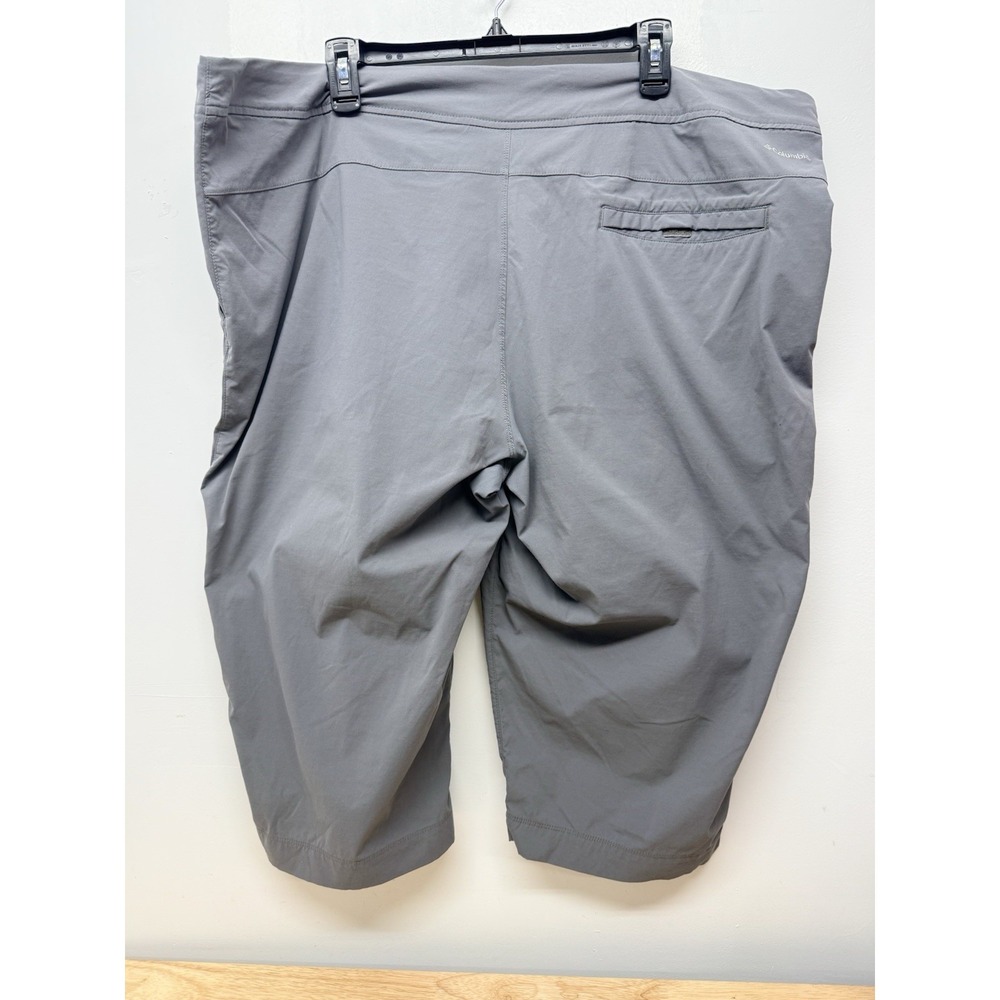 Columbia Capri Pants Womens 24W Gray Lightweight Hiking Outdoor #23 - Picture 3 of 6